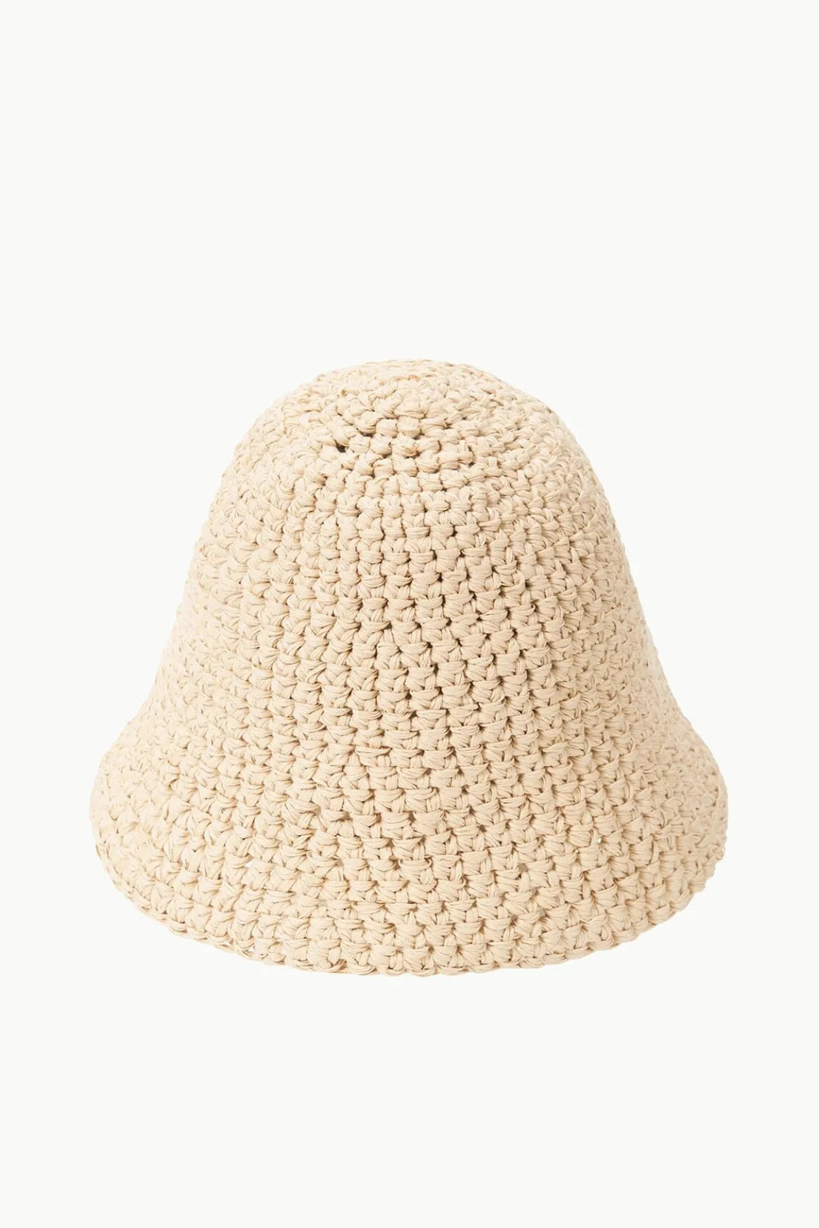 STAUD CROCHET HAT NATURAL