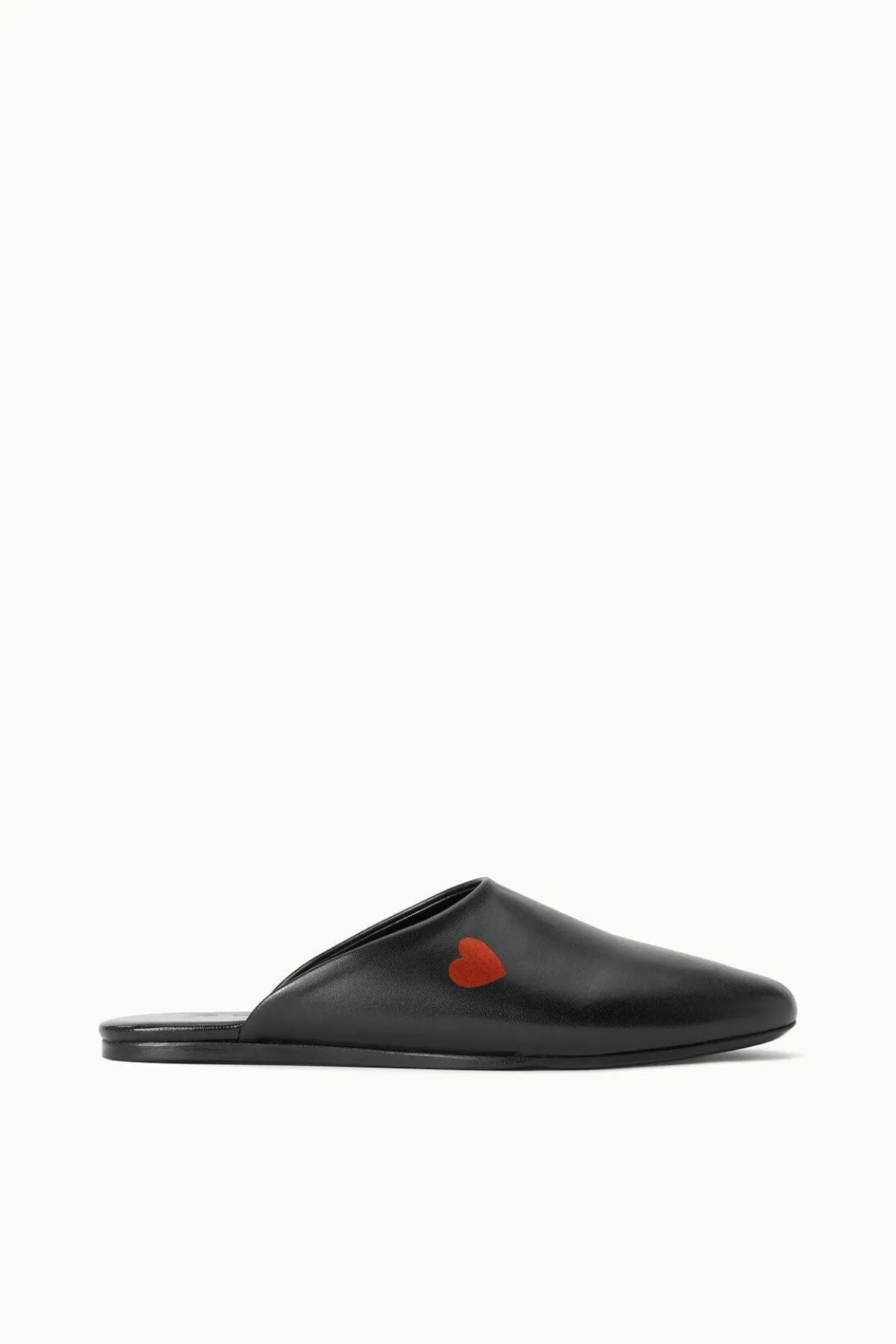 STAUD CUSTOM ABBY SLIPPER BLACK