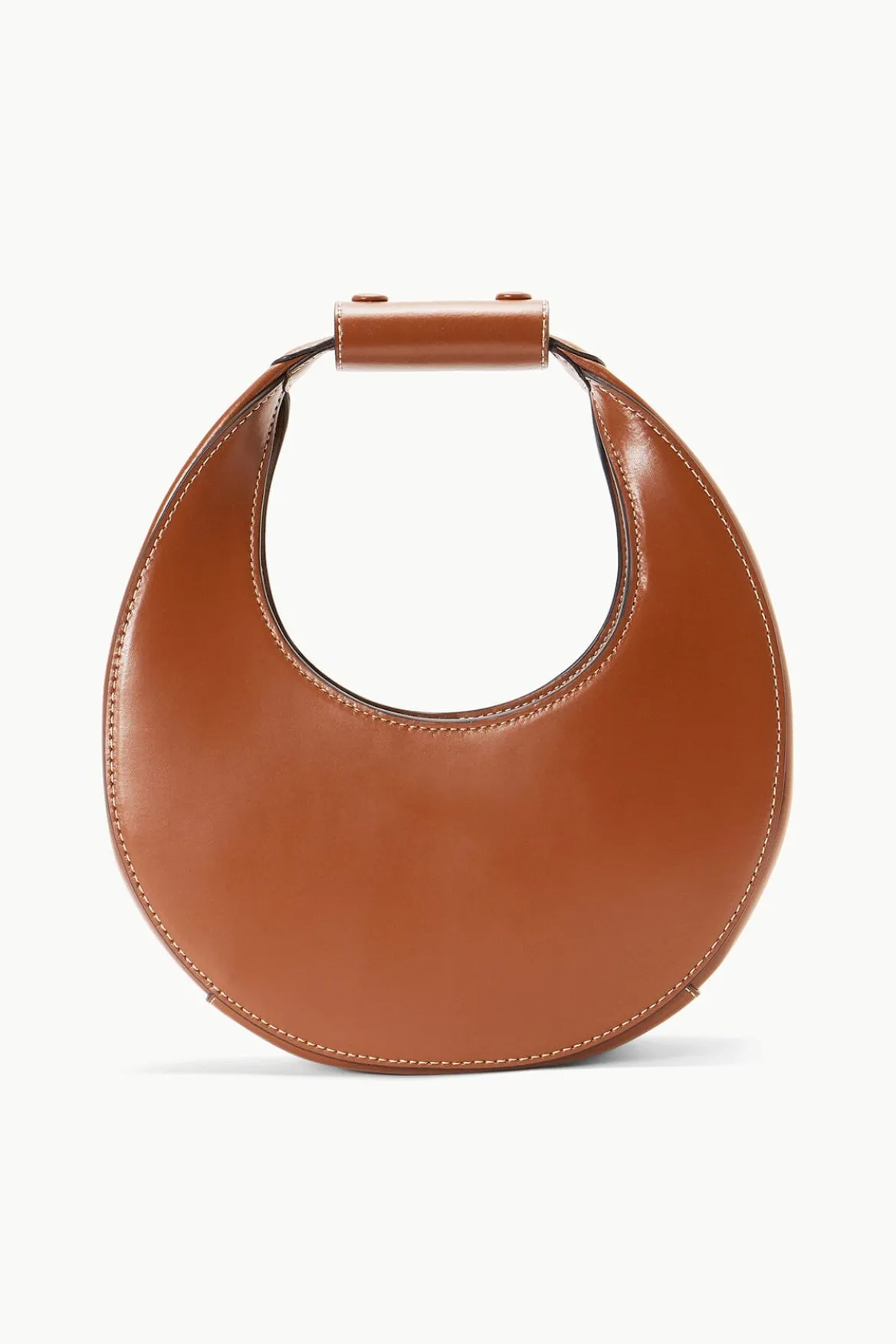 STAUD CUSTOM MINI MOON BAG | TAN