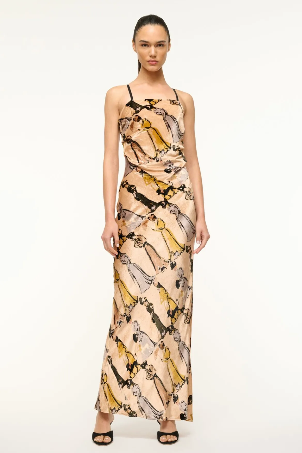 STAUD ELLA DRESS WALK IN THE PARK