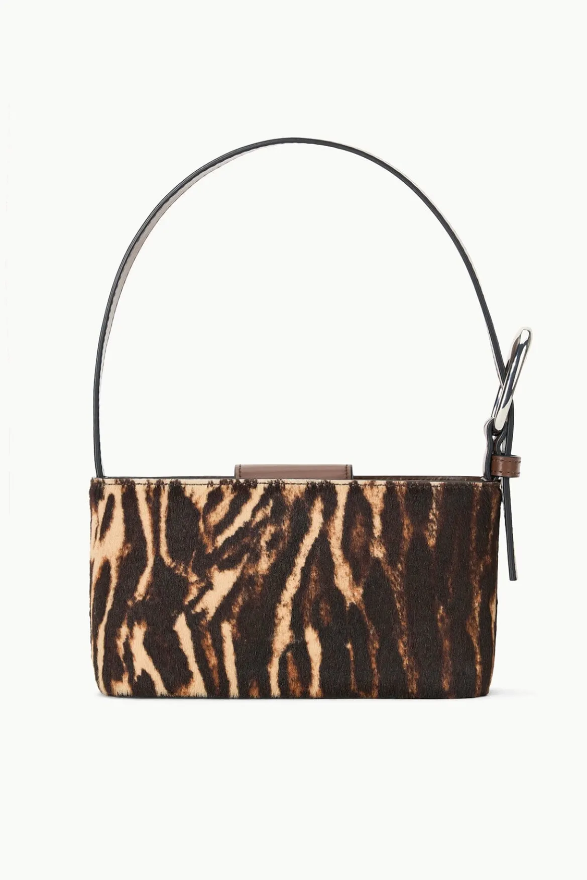 STAUD GRANT BAG LADY LEOPARD CACAO