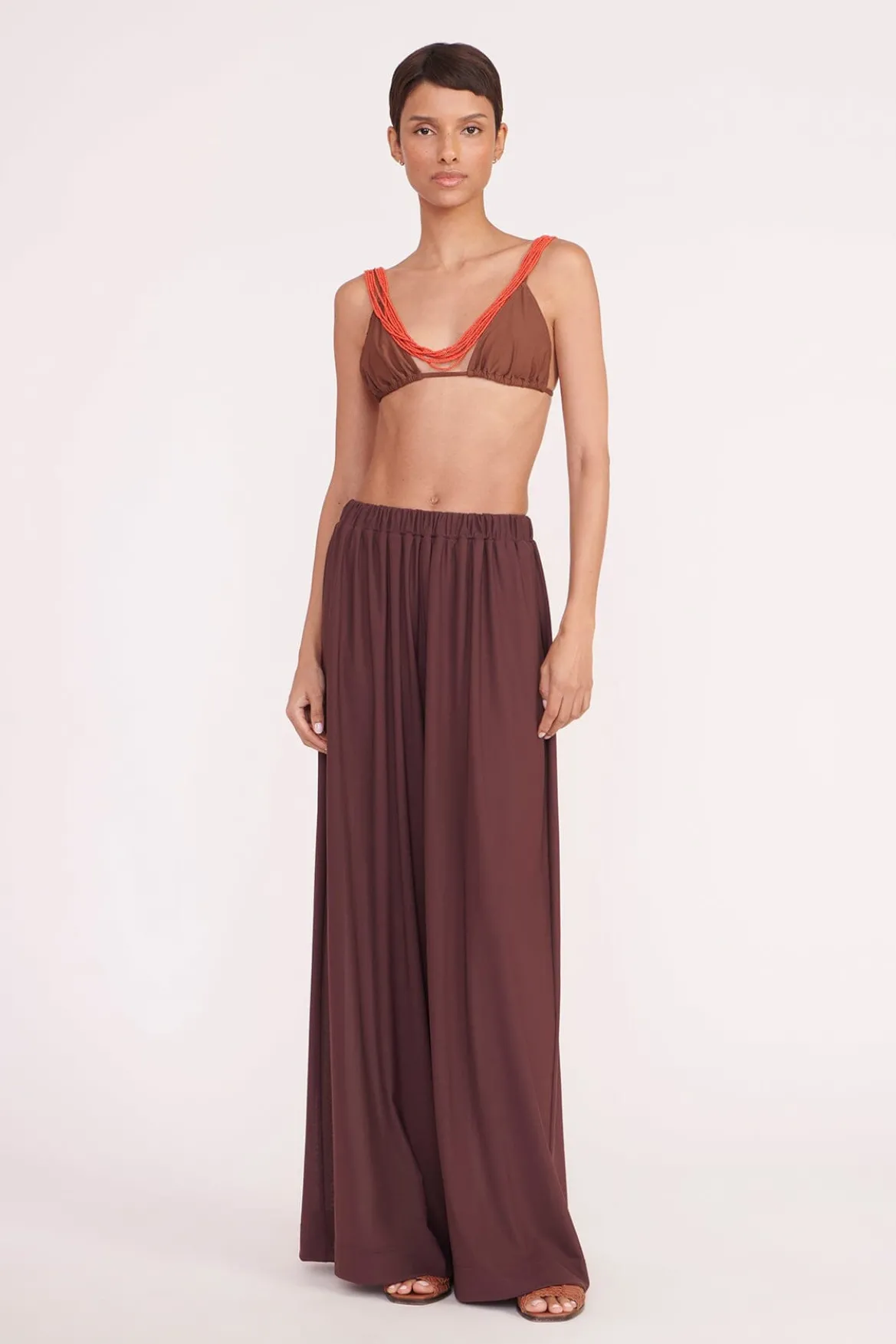 STAUD MARZA PANT BARK