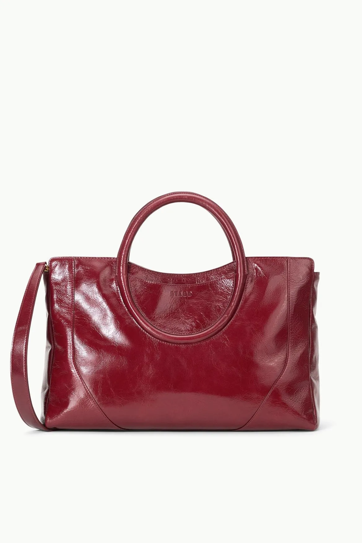 STAUD MAUDE SATCHEL PINOT