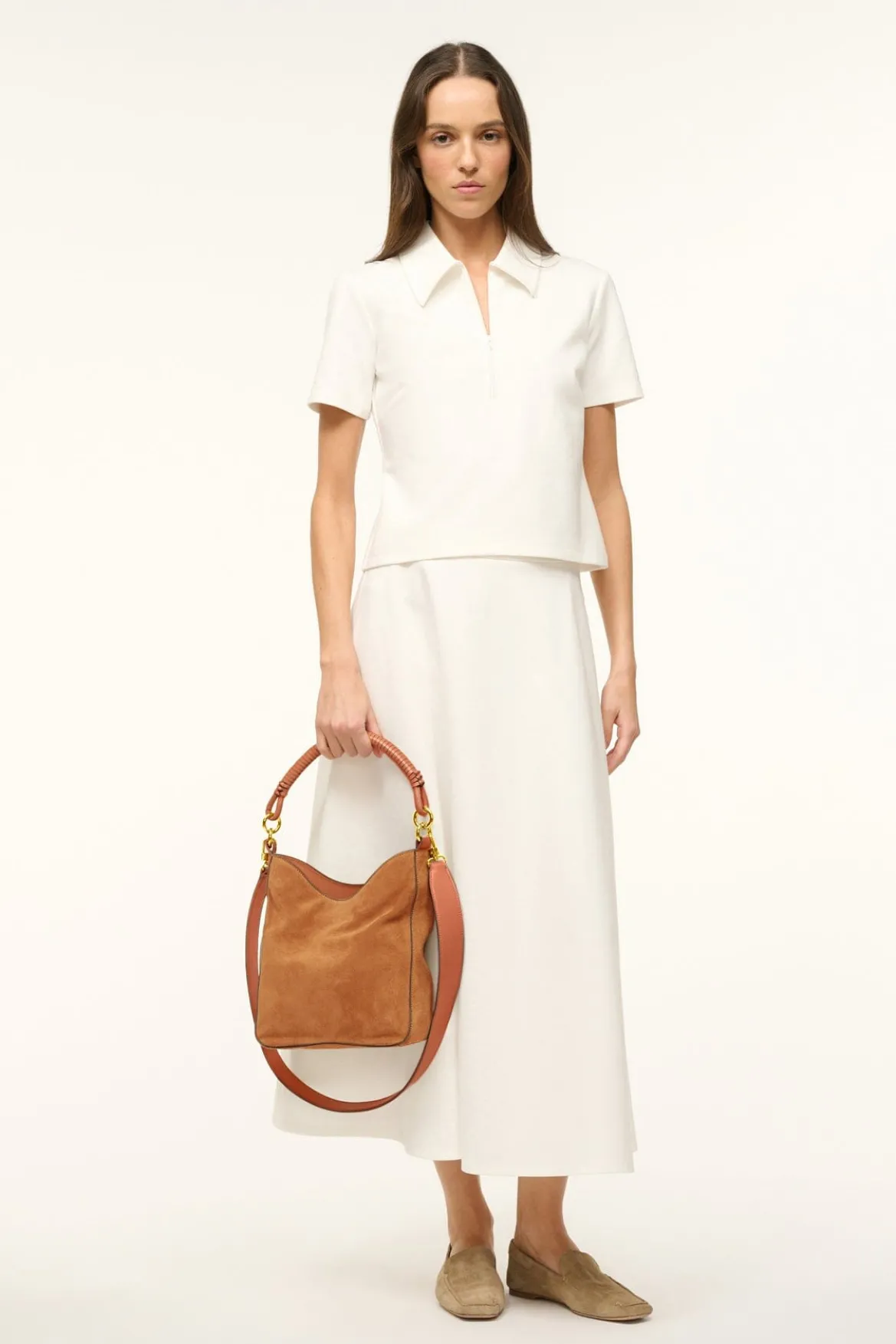STAUD MEL BAG TAN