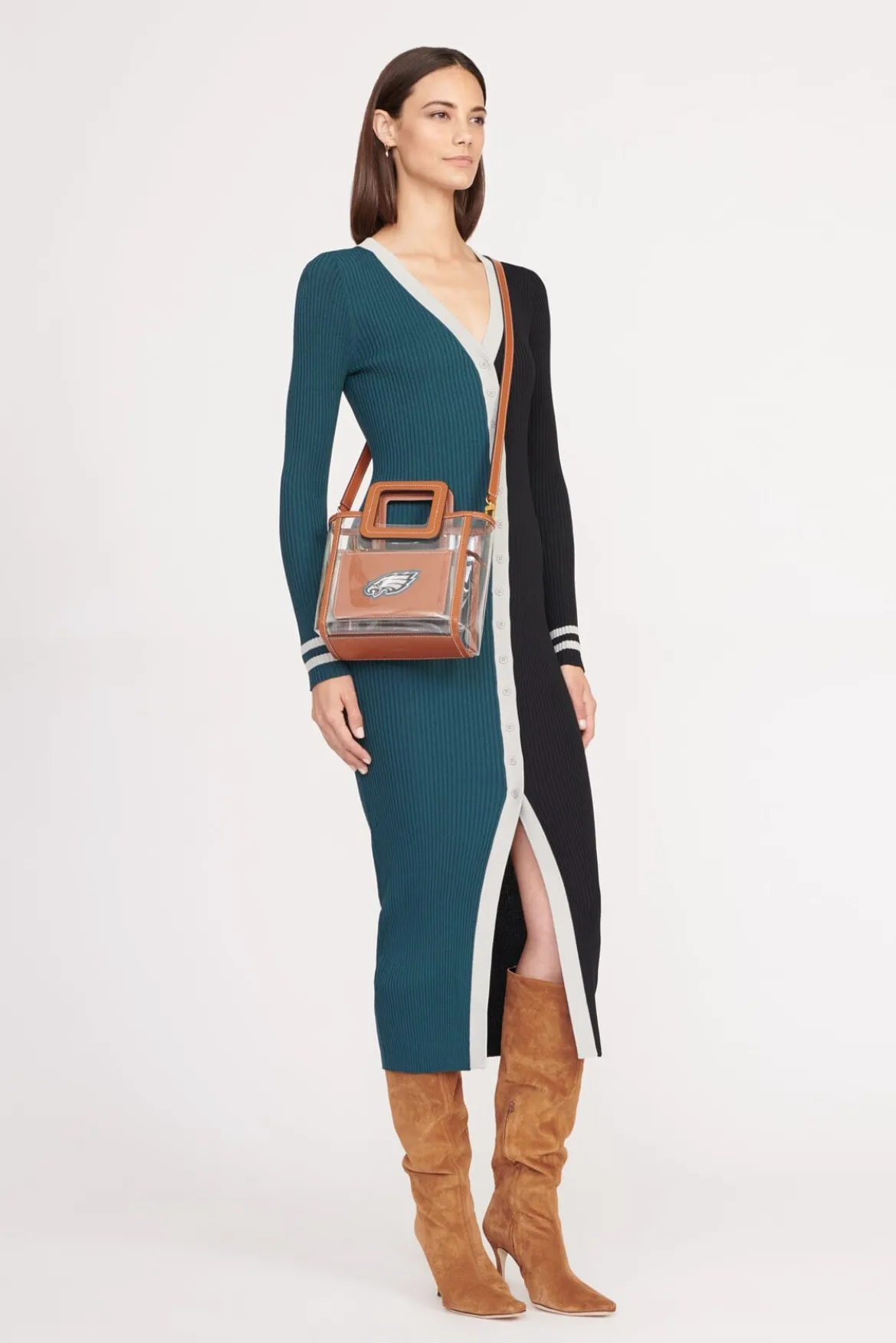 STAUD MINI SHIRLEY BAG X NFL EAGLES