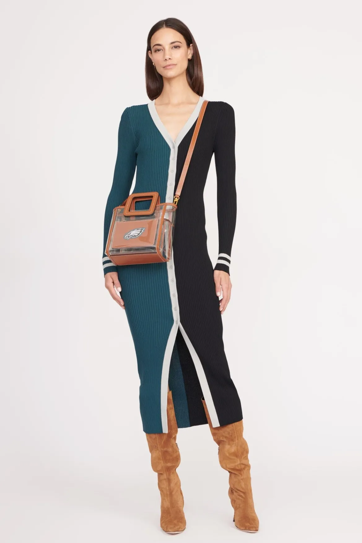 STAUD MINI SHIRLEY BAG X NFL EAGLES