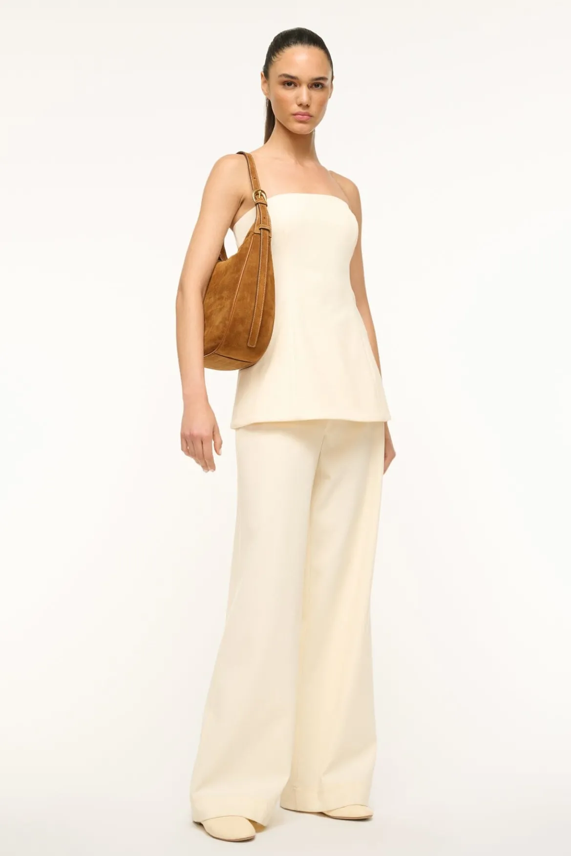 STAUD PINE HOBO TAN