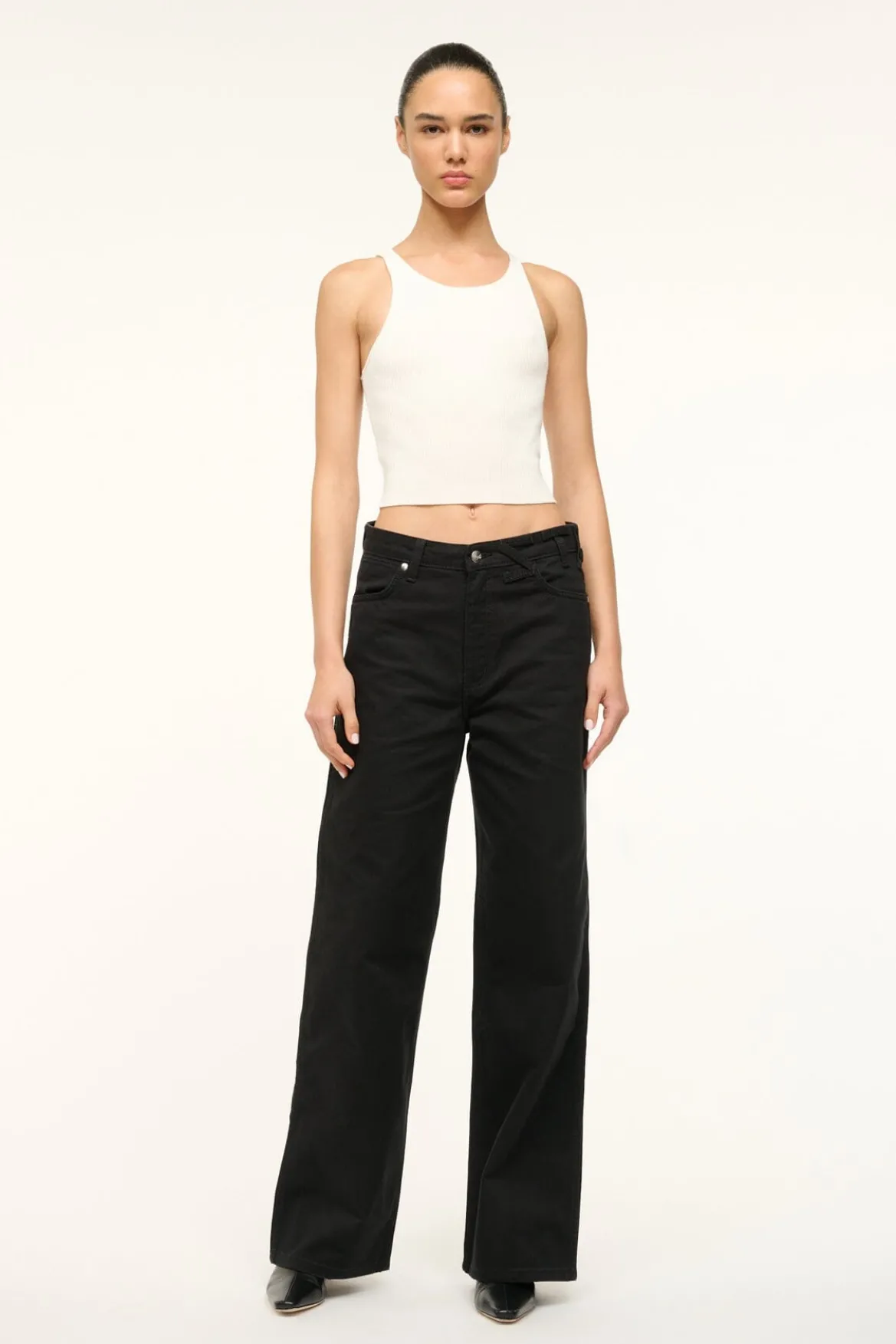 STAUD STAUD WRANGLER THE LOOSE JEAN BLACK