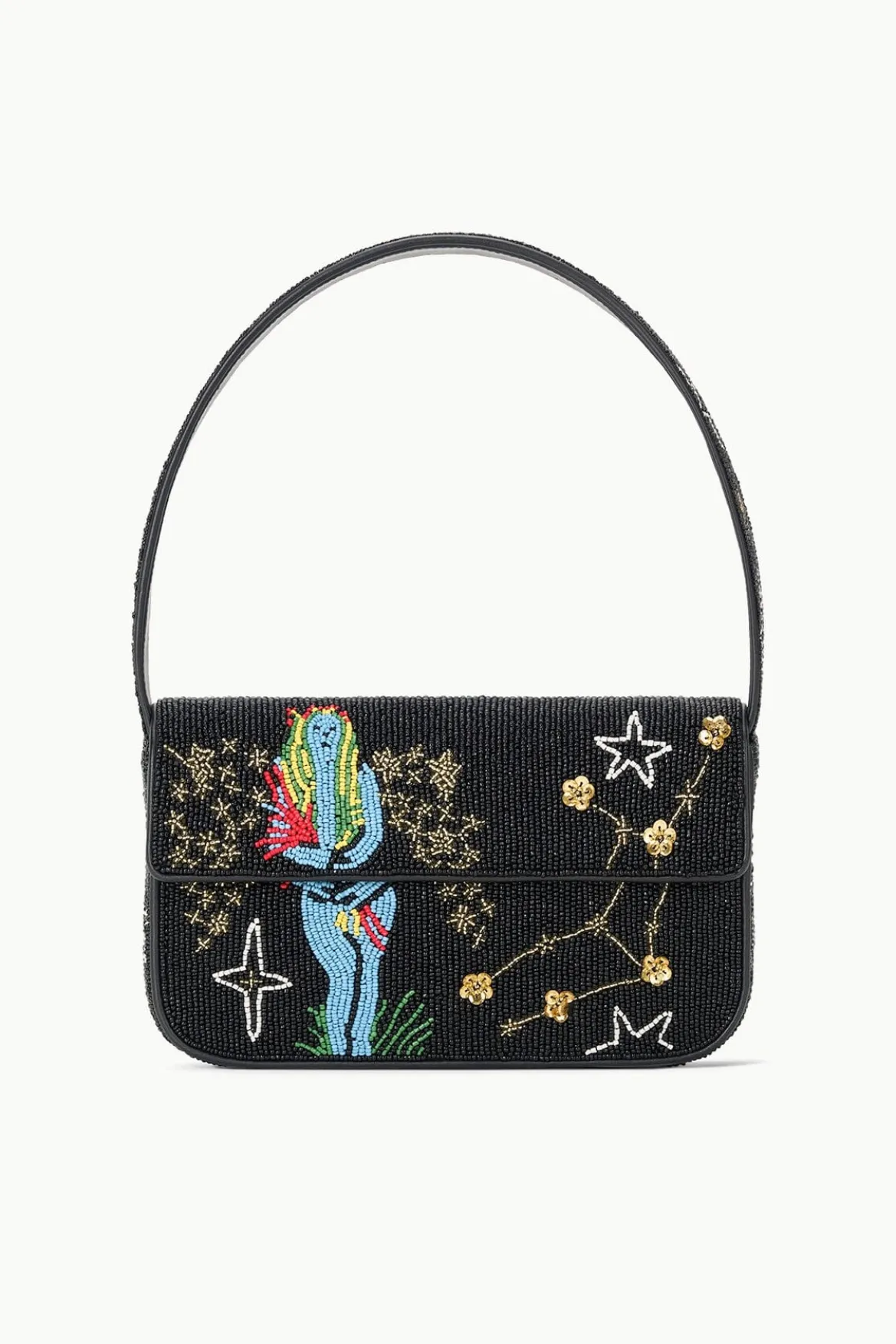 STAUD TOMMY BEADED BAG VIRGO