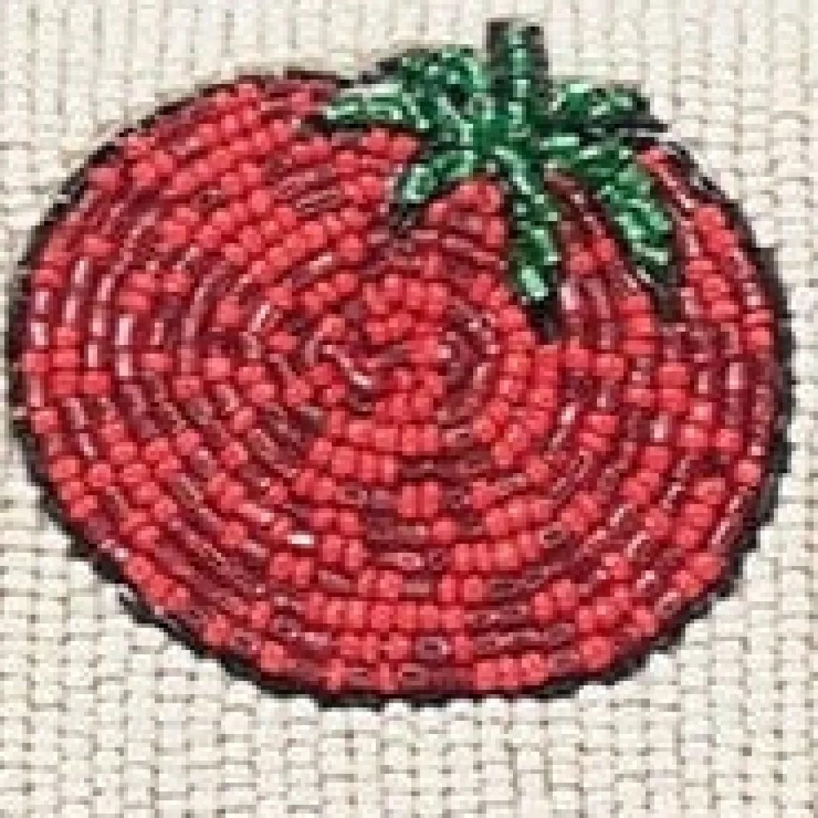 STAUD TOMMY BEADED BAG TOMATO