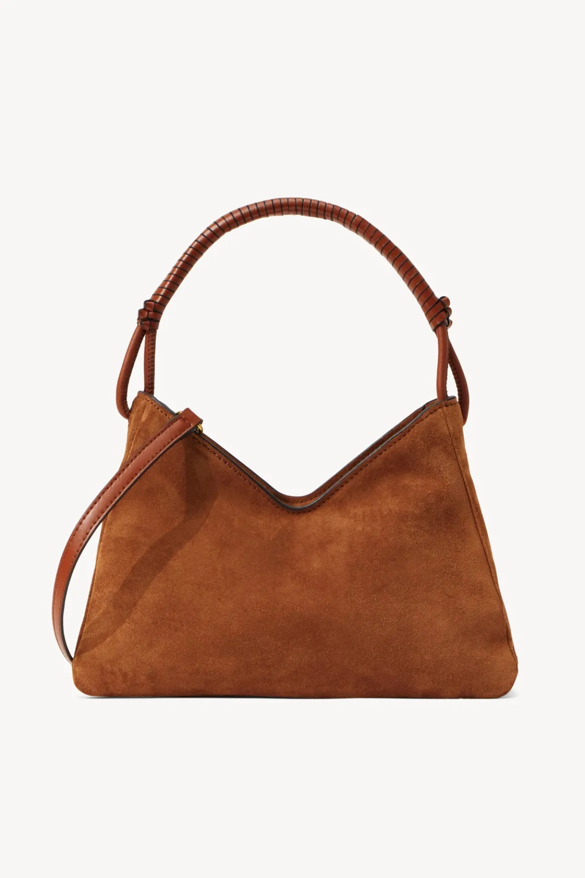 STAUD VALERIE SHOULDER BAG TAN