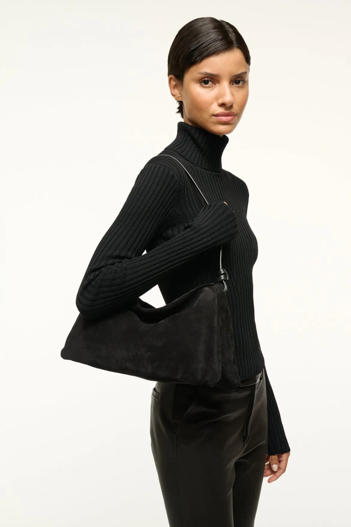 STAUD WALLY SHOULDER BAG BLACK