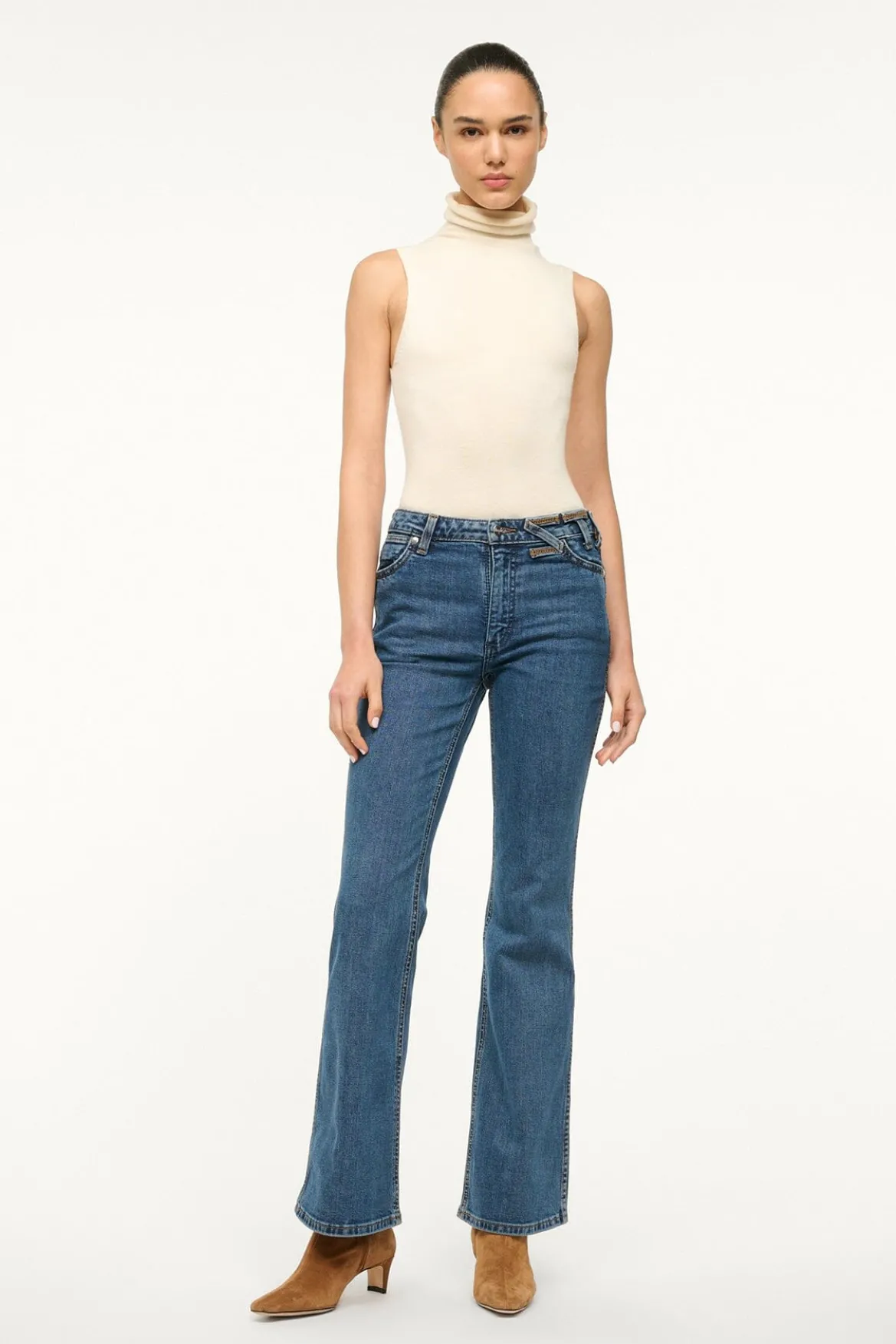STAUD WRANGLER THE MUST INDIGO WASH