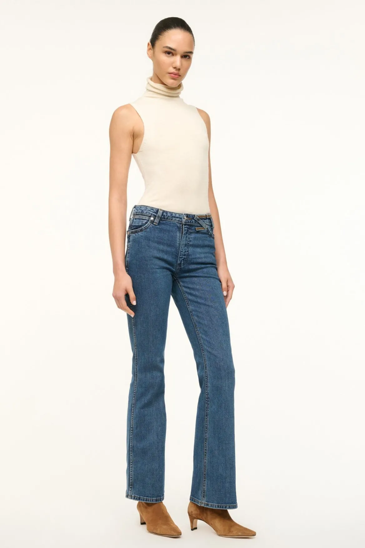 STAUD WRANGLER THE MUST INDIGO WASH